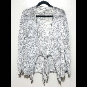 Chico's Black and White Wrap